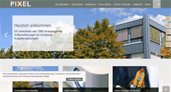 Desktop Screenshot of pixel.de